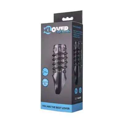 XLover - Penis sleeve 10,5cm - unikatowa przedłużka na penisa. Przyjemność gwarantowana!