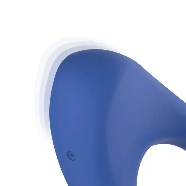 FeelzToys - Rrring Date Night Cock Ring. Wibrujący, szafirowy ring na penisa. Genialna dodatkowa stymulacja. Przekonaj się.
