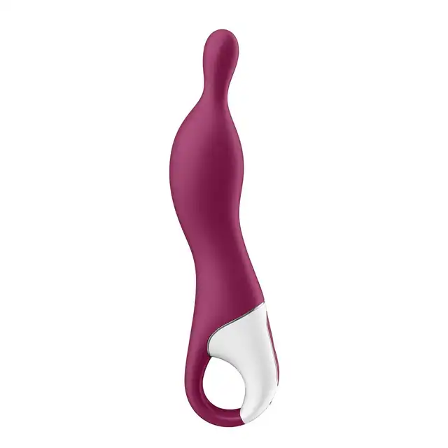 Satisfyer - A-Mazing 1 Berry - oryginalny wibrator, idealny do stymulacji punktu A. Mega Sale!