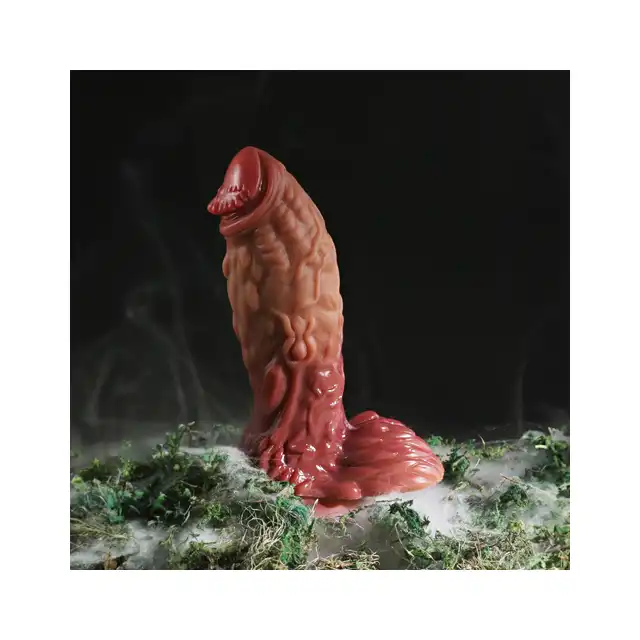 Kiotos Monstar - Dildo Beast 30. Potrownie zaskakujące dildo w kształcie członka smoka. Zapewnij sobie potworną przyjemność