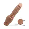 Baile - Barbara Soft Skin 19,5 cm. Realistyczny wibrator z miękkiej cyberskóry, świetne tekstury 
