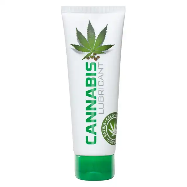Cobeco - Cannabis Lubricant 125 ml. Mega nawilżający lubrykant z olejkiem z konopii. Bogaty w kwasy tłuszczowe. Mega Sale!