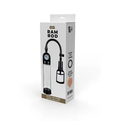 DreamToys - Ramrod Deluxe Penis Pump. Pompka i masturbator w jednym, dla lepszej erekcji i powiększenia członka