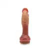 Kiotos Monstar - Dildo Beast 34. Potwornie niezwykłe dildo zombie z wygięciem do stymulacji punktu G i przyssawką