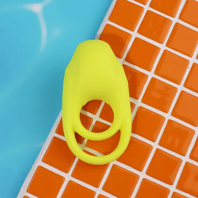 Satisfyer - Spectacular Duo Neon Yellow - innowacyjny, podwójny ring. Stymulacja penisa oraz jąder 