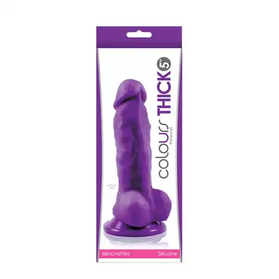 COLOURS PLEASURES THICK 5INCH PURPLE