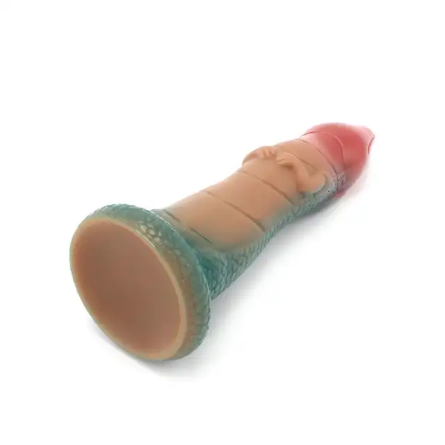 Kiotos Monstar - Dildo Beast 35. Nietypowe dildo waginalno-analne w kształcie smoka.