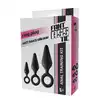 DreamToys - Fantastic Anal Training Kit Ring. Zestaw plugów analnych z pierścieniami. Dostarcz sobie przyjemności przy każdym ruchu palcem.