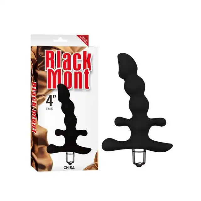 Black Mont - Perfect Grip Prostate Massager - stymulator prostaty. Doświadcz niesamowitych wrażeń! 