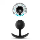 Blush - Anal Adventures Vibra Plug. Wibrujący plug analny z okrągłą główką. Dla fanów analnych wyzwań.