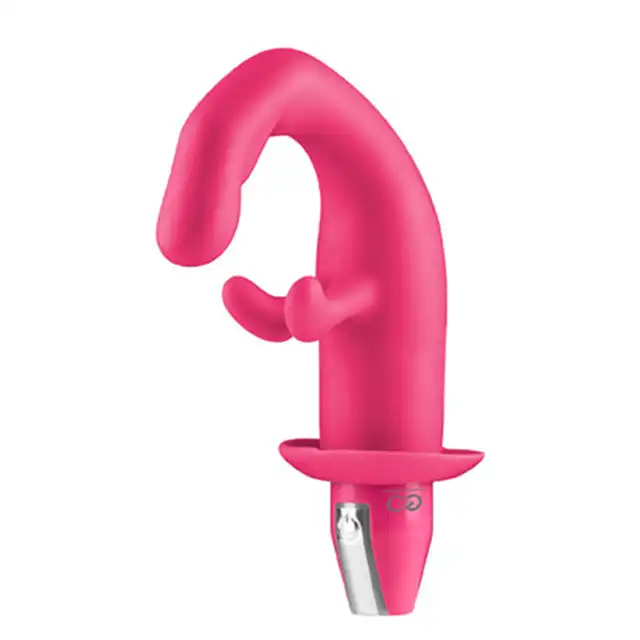 NMC - Finger C Vibrator Pink. Nieduży, zaskakujący wibrator podwójny. Pozwól sobie na podwójną rozkosz.
