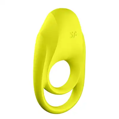 Satisfyer - Spectacular Duo Neon Yellow - innowacyjny, podwójny ring. Stymulacja penisa oraz jąder 