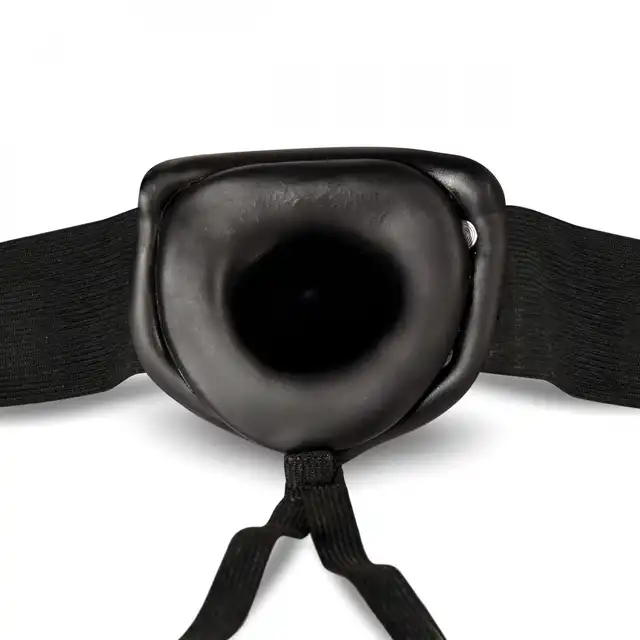 Dr.Skin - Strap-On 7.5". Strap-On na regulowanym pasku. Strap ze specjalnym otworem na penisa. Powiększ członka i przyjemność z seksu