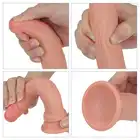 Lovetoy - 7" Nature Cock Flesh. Elastyczne i realistyczne dildo z mocną przyssawką. 