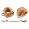 Vegan Fetish - Wrist Cuffs. Wegańskie kajdanki na ręce. Zniewalanie w wegańskim stylu. Idealny prezent do butelki wina.