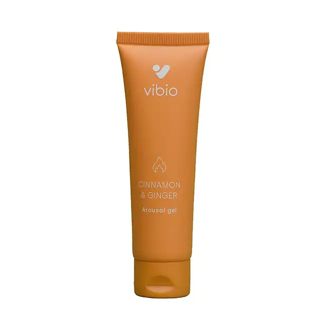 Vibio - Wake Stimulating Gel. Naturalny, wegański żel stymulujący na bazie wody. Rozgrzej atmosferę jeszcze mocniej za pomocą cynamonowo imbirowego żelu