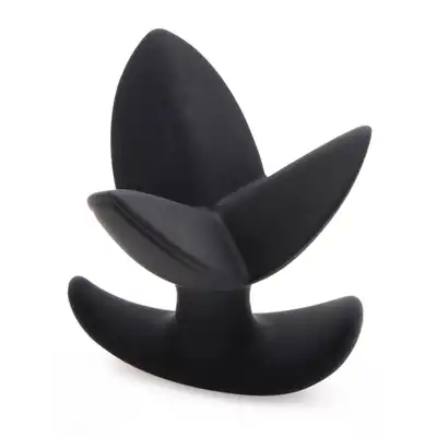 Master Series - Dark Bloom Mini. Niezwykle ciekawa, rozwierająca anus, wtyczka o kształcie kwiata.