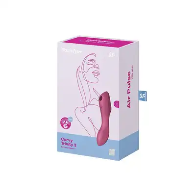 Vibrator - Curvy Trinity 3 (Red)