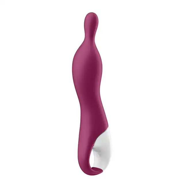 Satisfyer - A-Mazing 1 Berry - oryginalny wibrator, idealny do stymulacji punktu A. Mega Sale!