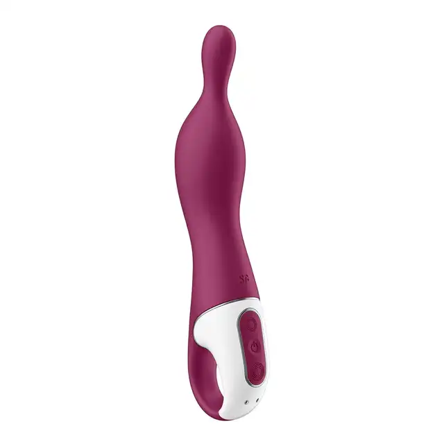 Satisfyer - A-Mazing 1 Berry - oryginalny wibrator, idealny do stymulacji punktu A. Mega Sale!