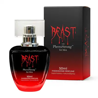 PheroStrong - Beast with PheroStrong for Men 50ml. Męskie perfumy z feromonami, odzwierciedla pewność siebie i niezależność