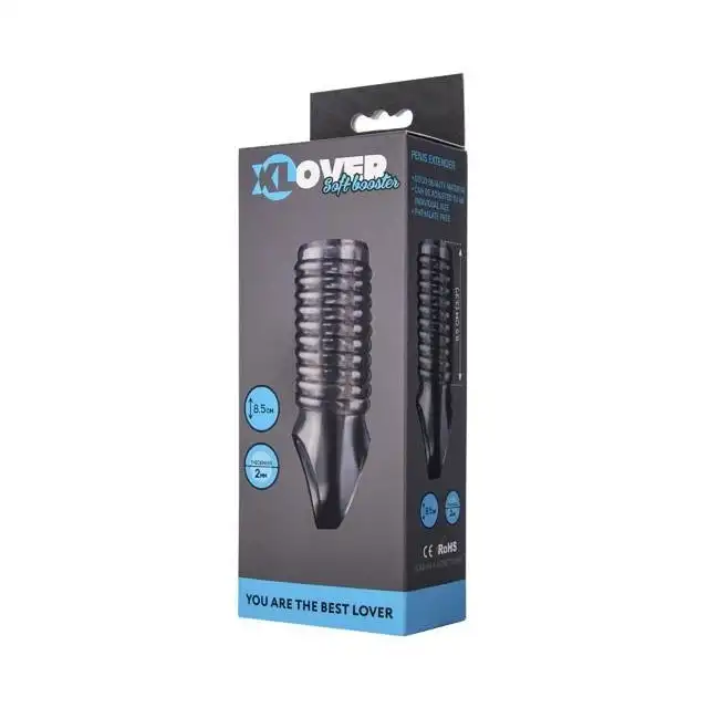 XLover - Penis sleeve 11cm - nakładka na penisa z pierścieniem na mosznę. Niesamowite źródło przyjemności!