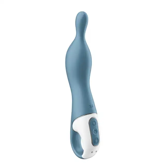 Satisfyer - A-Mazing 1 Blue - nowoczesny wibrator, przyjemna stymulacja punktu A