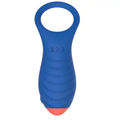 FeelzToys - Rrring One Nighter Cock Ring. Elastyczny ring na penisa z wibracjiami. Idealny dla Ciebie i Twojej partnerki.
