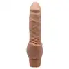 Baile - Barbara Soft Skin 19,5 cm. Realistyczny wibrator z miękkiej cyberskóry, świetne tekstury 