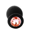 DreamToys - Fantastic Anal Training Kit Red Stone. Zestaw plugów analnych z czerwonymi kryształkami. Zabłyśnij przed swoim partnerem.