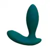 Vibio - Rivera Vibrating Anal Plug Green. Wibrująca wtyczka analna z obracającymi się koralikami u podstawy. Podwójna analna przyjemność.