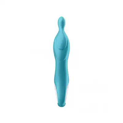 Satisfyer - A-Mazing 2 Turquoise - perfekcyjny wibrator do stymulacji punktu A, żłobienia na trzonie. Mega Sale!