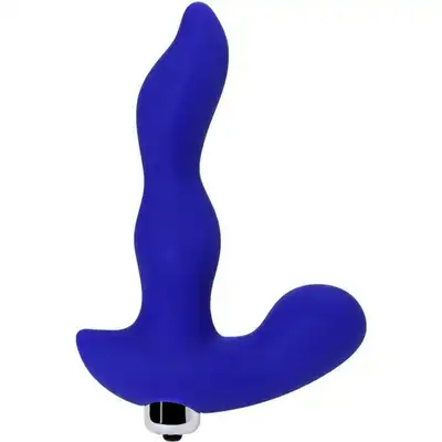 ToDo - Stroman Blue Vibrating Prostate Massager - niebieski stymulator prostaty. Przyjemność gwarantowana
