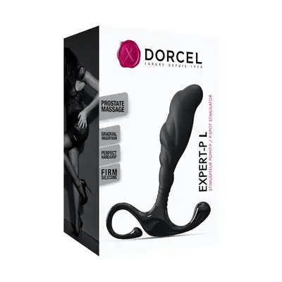 Dorcel - Expert P, rozmiar L. Masażer prostaty, krocza i odbytu. Niepowtarzalna stymulacja erogennych okolic intymnych dla Panów.