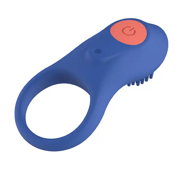 FeelzToys - Rrring French Exit Cock Ring. Elegancki, wibrujący, silikonowy ring. Dodaj pikanterii do swojego życia seksualnego.