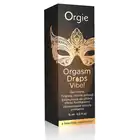 Orgie - Orgasm Drops Vibe Peach 15 ml. Brzoskwiniowy, rozgrzewający żel do łechtaczki. Wzmacnia apetyt na miłość