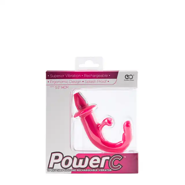 NMC - Finger C Vibrator Pink. Nieduży, zaskakujący wibrator podwójny. Pozwól sobie na podwójną rozkosz.