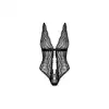 Obsessive - Isabellia body L/XL. Cudownie ażurowe body z intrygującym wycięciem z  przodu 