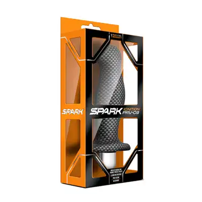Blush - Spark Ignition PRV03 Carbon Fiber. Wibrujący stymulator prostaty z włókna węglowego. Niezwykle męski design