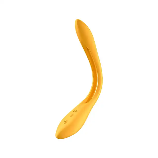 Satisfyer - Elastic Joy Orange - wielofunkcyjny wibrator, zginaj go w każdą stronę!
