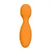 Vibio - Dodson Mini Wand Vibrator Orange. Luksusowy mini wibrator z różdżką. Wszechstronny kształt dla każdego.