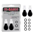 Hi-Basic - Nipple Sucker Set For Her. Przyssawki na sutki stworzone specjalnie dla kobiet.