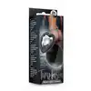 Temptasia - Bling Plug Large Black. Duży silikonowy plug ze srebrnym kryształkiem w podstawie. Zabłyśnij przed partnerem