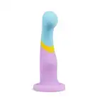 Avant - Heart of Gold. Silikonowe dildo do punktu G z przyssawką w oryginalnych, wiosennych i kobiecych kolorach.