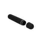Shots Toys- Bullet Vibrator XLong Black - mocny mini wibrator, idealny na wyjazdy. 10 trybów wibracji!