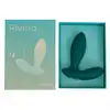 Vibio - Rivera Vibrating Anal Plug Green. Wibrująca wtyczka analna z obracającymi się koralikami u podstawy. Podwójna analna przyjemność.