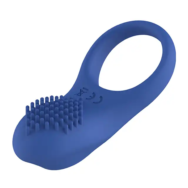 FeelzToys - Rrring French Exit Cock Ring. Elegancki, wibrujący, silikonowy ring. Dodaj pikanterii do swojego życia seksualnego.