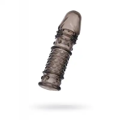 XLover - Penis sleeve 13,5cm - nakładka na penisa ze specjalnymi wypustkami, dostarczającymi wrażeń