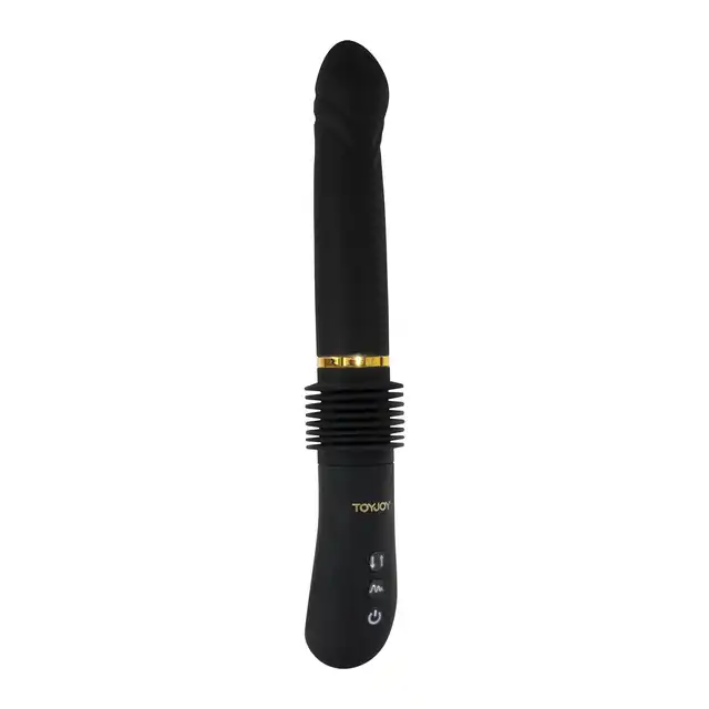 ToyJoy - Magnum Opus Thruster - wibrator premium z ruchem posuwistym. Wydłużenie aż o 8 cm! 
