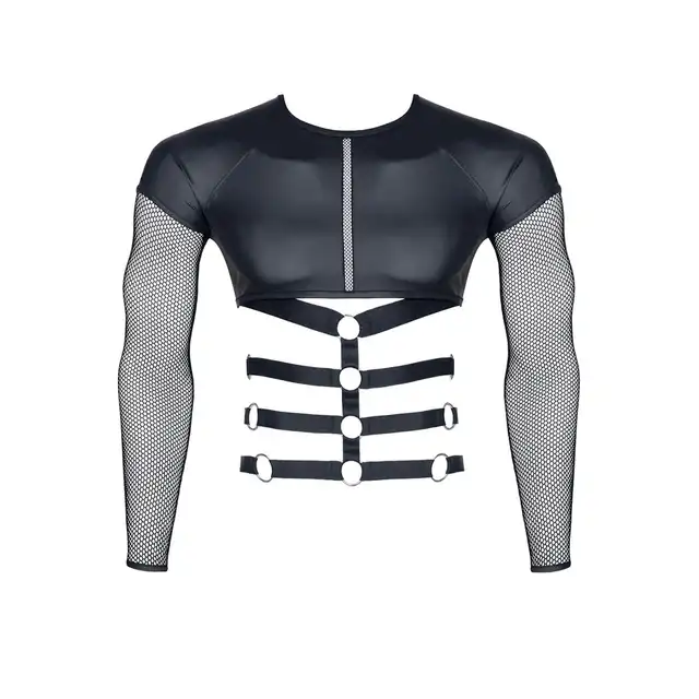 męski t-shirt black M